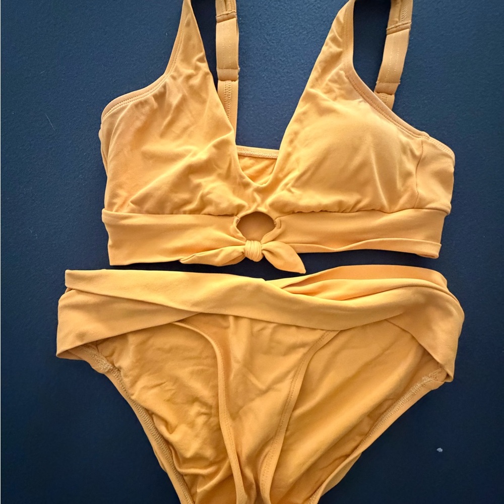 Robin Piccone Yellow Bikini Set - Picture 3 of 3